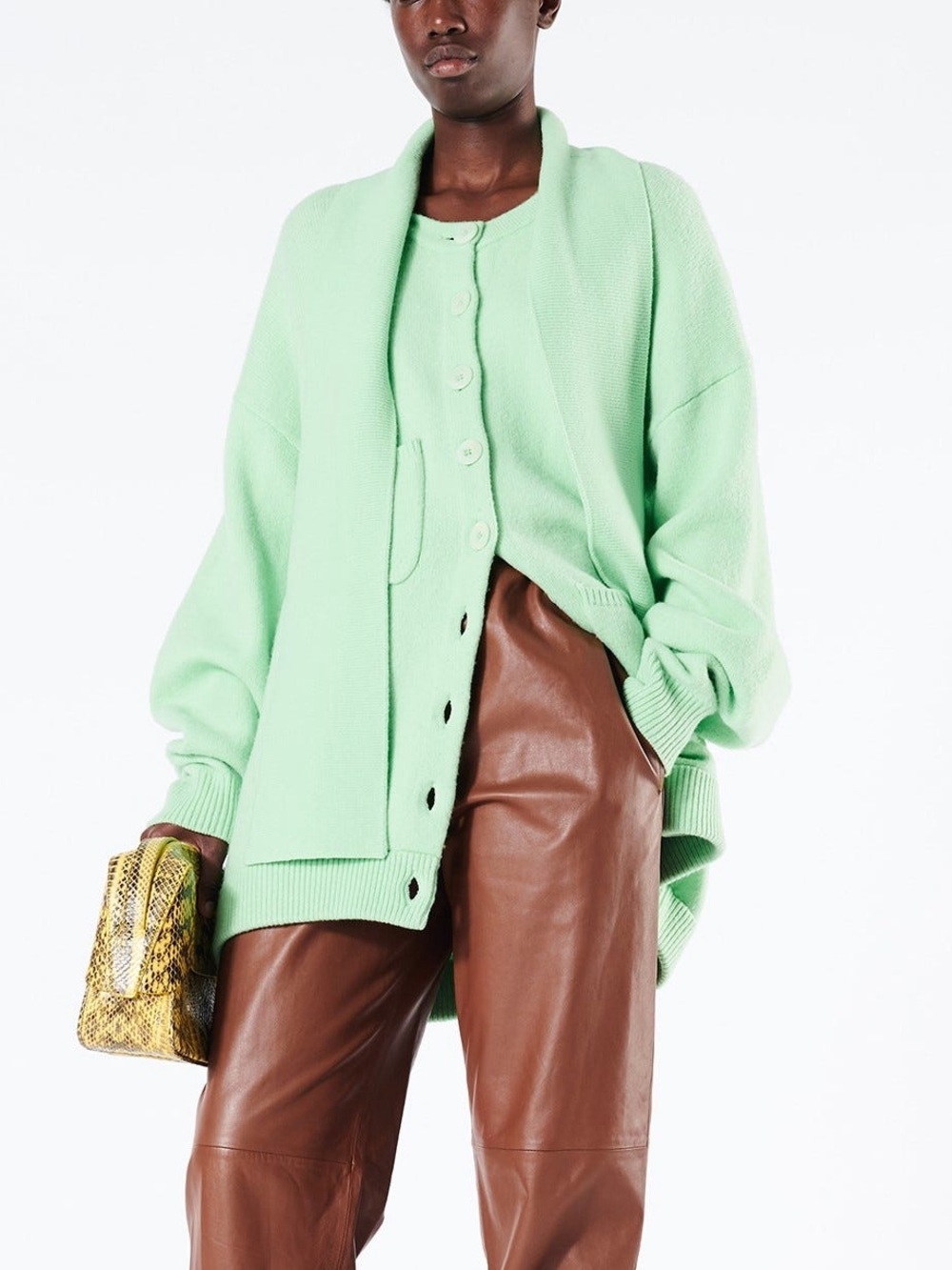 Tibi Wool Cardigan